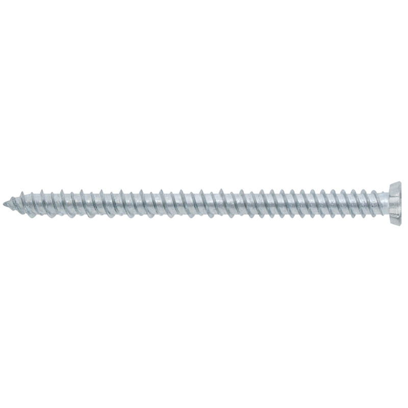 Surub pentru usa / fereastra, amprenta Torx, Friulsider VF, otel, zincat alb, 7.5 x 100 mm