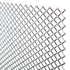 Tabla expandata aplatizata cu ochiuri 20 x 15 mm, 1.5 x 1000 x 1000 mm