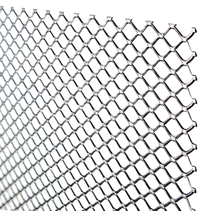 Tabla expandata aplatizata cu ochiuri 20 x 15 mm, 1.5 x 1000 x 1000 mm