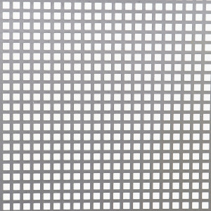 Tabla otel perforata, perforatii patrate, C10U15 , 1 x 2000 x 1000 mm