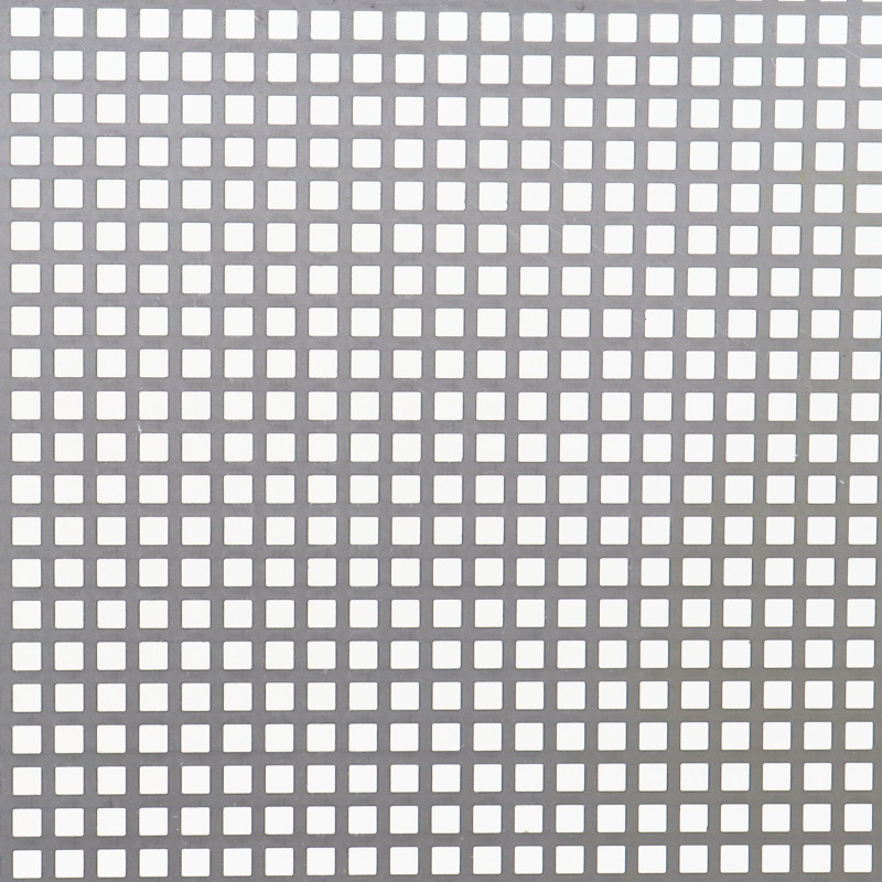 Tabla otel perforata, perforatii patrate, C10U15 , 1 x 2000 x 1000 mm