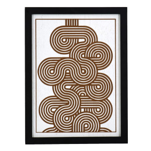 Tablou cu rama GHD200437, standard, panou + rama MDF, 30 x 40 cm