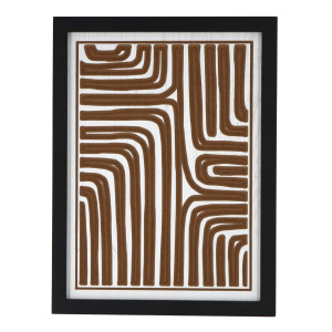 Tablou cu rama GHD200466, standard, panou + rama MDF, 30 x 40 cm