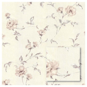Tapet netesut, model floral, Summer Garden 429006, 10.05 x 0.53 m