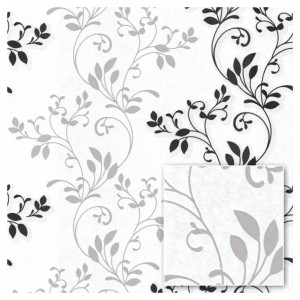 Tapet netesut, model floral, Summer Garden 429402, 10.05 x 0.53 m