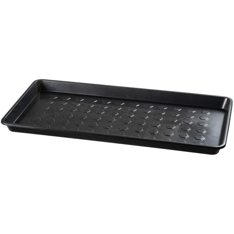 Tava universala, plastic, negru, 92 x 52.5 x 4 cm