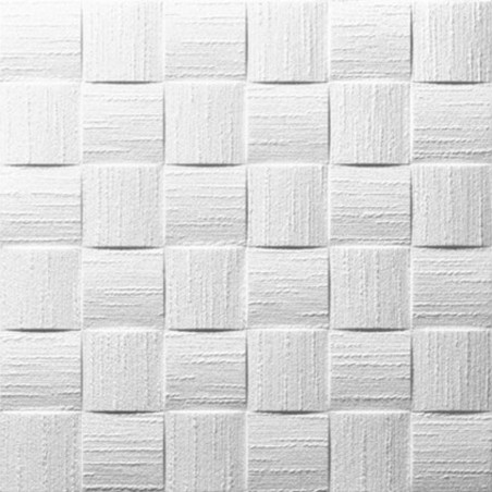 Tavan fals decorativ, polistiren expandat, F Dublin, clasic, alb, 50 x 50 x 0.8 cm