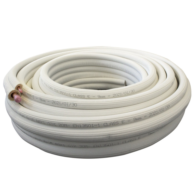 Teava cupru izolat Wicu Clim Duo, 6.35 x 0.8 - 9.52 x 0.8 mm