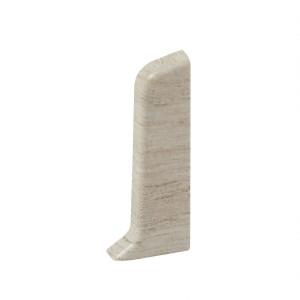 Terminatie pentru plinta, stanga / dreapta, SET 10456-6014, PS, milas, 52 x 20 mm, 4 buc / set