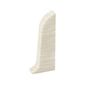 Terminatie pentru plinta, stanga / dreapta, Vilo Flex 592, PVC, stejar tundra, 55 x 22 mm, 2 buc / set