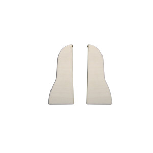 Terminatie pentru plinta, stanga / dreapta, VKP 53.01, PVC, alb, 45 x 35 mm, 4 buc / set