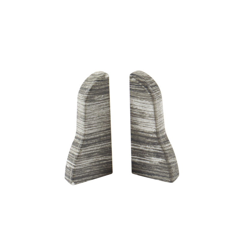 Terminatie pentru plinta, stanga / dreapta, VKP 53.03, PVC, vintage, 45 x 35 mm, 4 buc / set
