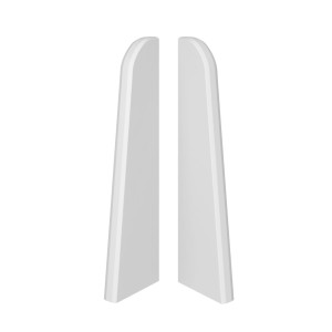 Terminatie pentru plinta, stanga / dreapta, Vox Espumo 101, alb, 16 x 65 mm, 2 buc / set