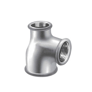 Teu redus fonta zincata, FI, 1" - 1/2", 130/A