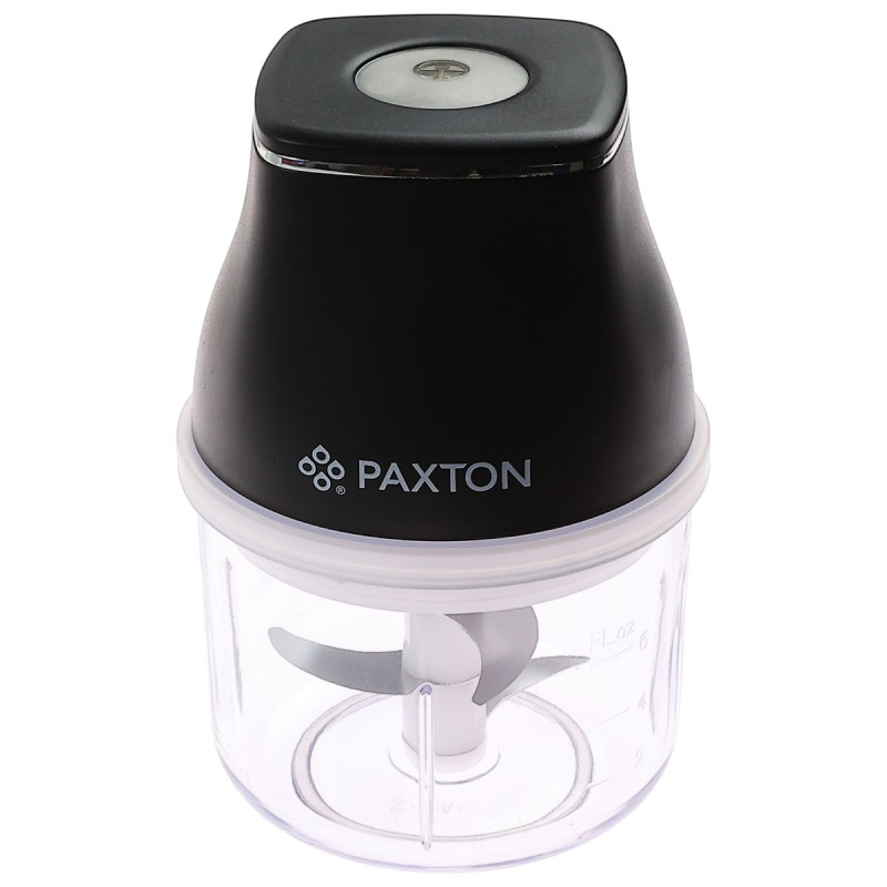 Tocator electric Paxton CP-4402, 45 W, 1 treapta de viteza, 0.2 litri, acumulator Litiu 1200 mAh, bol din plastic, 3 lame din ot