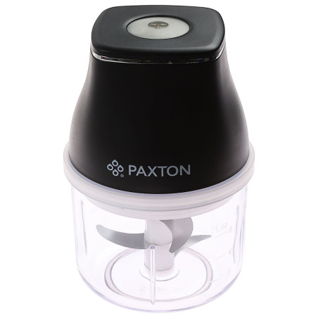 Tocator electric Paxton CP-4402, 45 W, 1 treapta de viteza, 0.2 litri, acumulator Litiu 1200 mAh, bol din plastic, 3 lame din ot