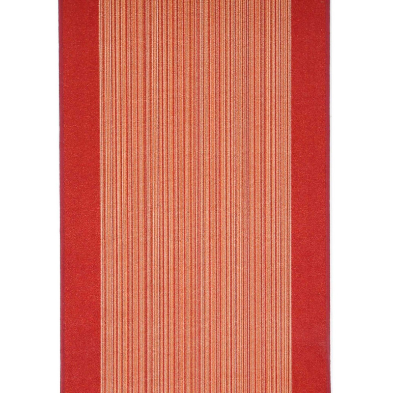 Traversa Carnaby 84, poliamida, caramiziu, latime 80 cm, dreptunghiulara