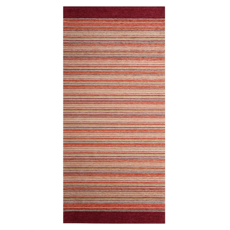 Traversa Laos 28, 75 x 160 cm, poliester + vascoza, roz, dreptunghiulara