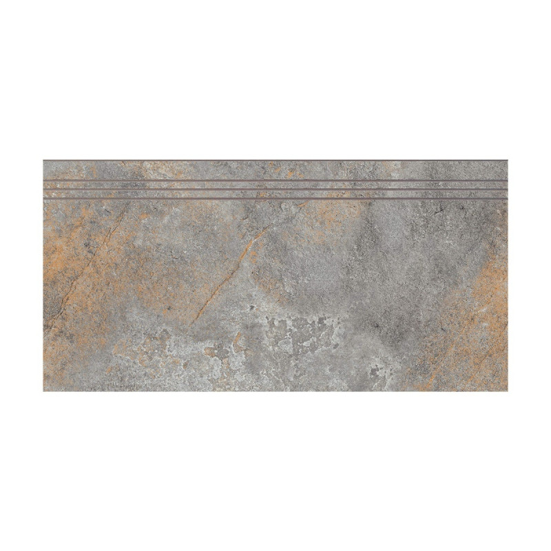 Treapta gresie, Caucaso 6806-0033, 30 x 60 cm, mata, gri