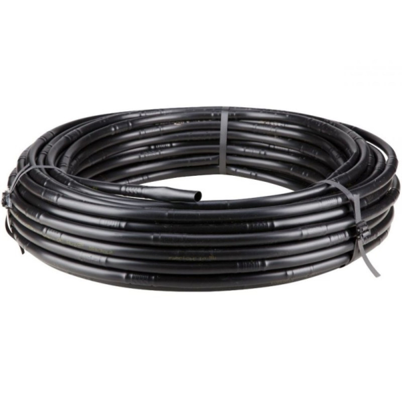 Tub pentru irigatii prin picurare, Grunman, 36 mil, D 16 mm, distanta orificii 40 cm, 4l/h, rola 100 m