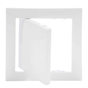 Usita vizitare, pentru mascarea golurilor de acces, Vents, PVC, 147 x 147 mm