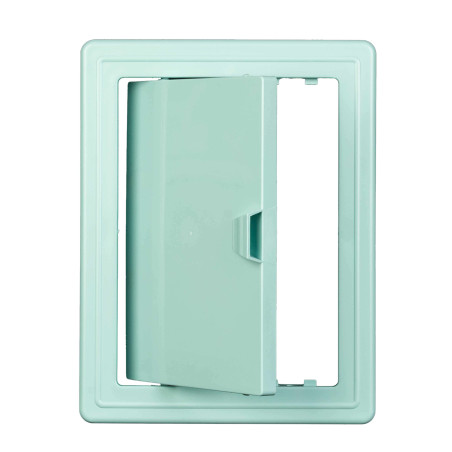 Usita vizitare, TE-MA, pentru instalatii sanitare, verde, 20 x 30 cm