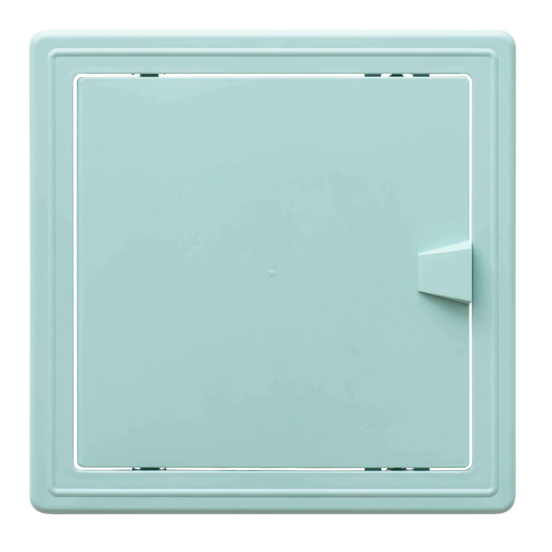 Usita vizitare, TE-MA, pentru instalatiile sanitare, verde deschis, 20 x 20 cm