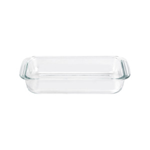 Vas termorezistent 3RB160-0H, sticla termica, dreptunghiular, transparent, 29.5 x 17.4 x 5.1 cm