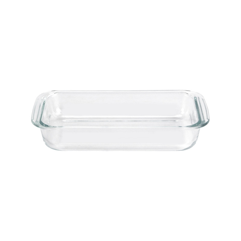 Vas termorezistent 3RB160-0H, sticla termica, dreptunghiular, transparent, 29.5 x 17.4 x 5.1 cm