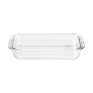 Vas termorezistent 3RB220-0H, sticla termica, dreptunghiular, transparent, 34.5 x 20.4 x 5.2 cm