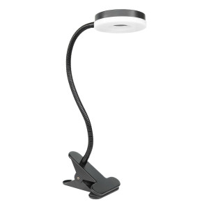 Veioza LED Elys, cu clips, 6W, 450lm, lumina neutra, moderna
