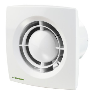 Ventilator baie, axial, Domovent 100X1, plastic, IP24, 14 W, 2300 RPM, 99 mc/h, D 100 mm