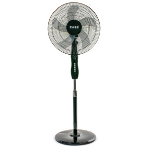 Ventilator cu picior Zass ZFTR 1615, 45 W, 3 viteze, diametru 41 cm, programator pana la 7.5 ore, functie de oscilatie 90 grade 