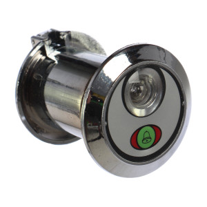 Vizor din plastic BestImp, pentru usa, gri, 50-70 mm + sonerie