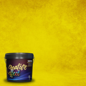 Vopsea decorativa pe baza de apa, interior, Deko Creative Effect Sospiri, auriu, 1.25 L