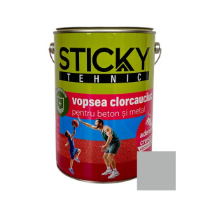 Vopsea pentru piscina Sticky, gri, interior / exterior, 5 kg