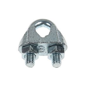 Brida zincata pentru legare cablu otel de 8 mm, Cablero CD011A08U