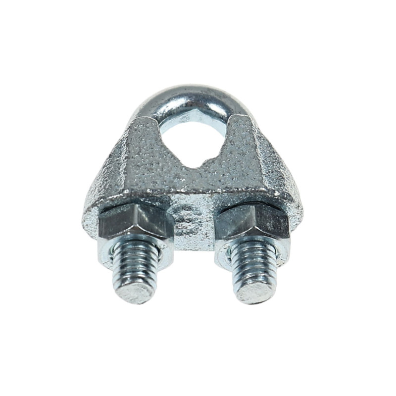 Brida zincata pentru legare cablu otel de 8 mm, Cablero CD011A08U