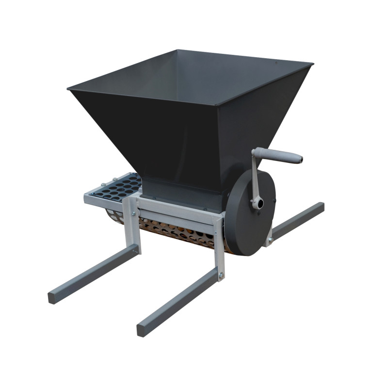 Zdrobitor pentru struguri, cu desciorchinare, Mecord, manual, 100 x 90 x 70 cm