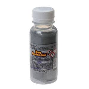 Bronz alchidic pentru lemn / metal, Jalutex, interior / exterior, argintiu, 0.1 L