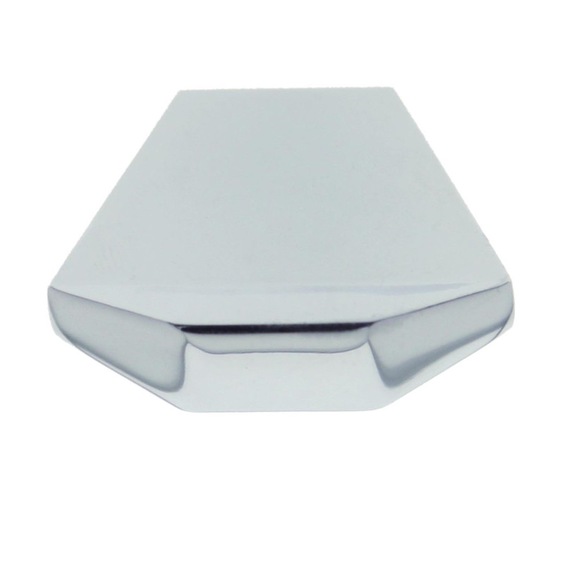 Buton pentru mobila, metalic, cromat, M 880.05, 33 x 25 mm