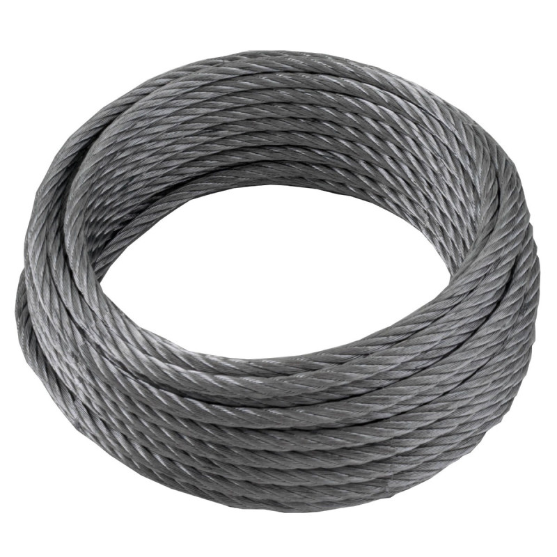 Cablu comercial, din otel zincat, pentru ancorare usoara, Cablero, greutate maxima 131 kg, colac 10 m x 5 mm / bucata