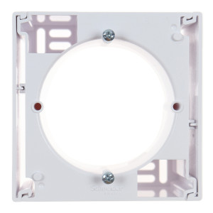 Cadru aparent Schneider Electric Asfora EPH6100121, 1 post, alb, pentru priza / intrerupator