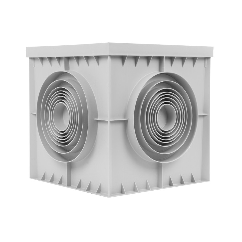 Camin colector, pentru scurgere si evacuare apa, monolitic, copolimer, 400 x 400 mm