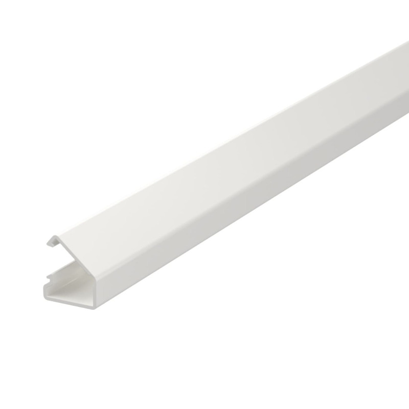 Canal cablu mini WDK 6150276, 7 x 12.5 mm, cu folie adeziva si capac rabatabil, alb, PVC
