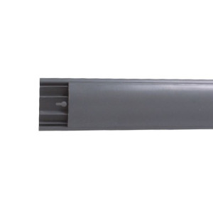 Canal cablu semirotund 69 x 18 mm, 2 m, gri, PVC ignifugat