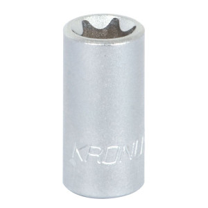 Cap cheie tubulara, profil torx interior, Kronus, E7 x 1/4 inch