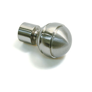 Cap galerie, bila, 20 mm, inox 10011162