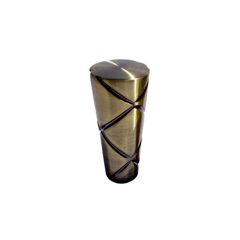Cap galerie Zeus, 19 mm, auriu antic