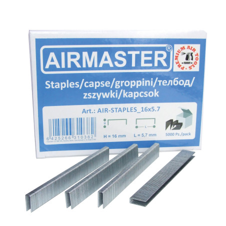 Capse Airmaster 18126, 16 mm, set 5000 bucati